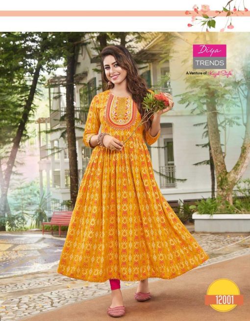 Diya Trends Ethnicity Vol 12 by Kajal Style Kurti Wholesale Catalog 10 Pcs 2 510x655 - Diya Trends Ethnicity Vol 12 by Kajal Style Kurti Wholesale Catalog 10 Pcs