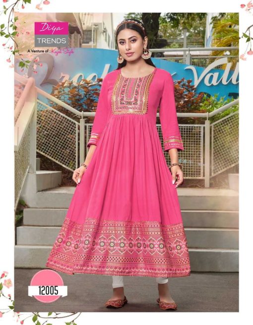 Diya Trends Ethnicity Vol 12 by Kajal Style Kurti Wholesale Catalog 10 Pcs 6 510x655 - Diya Trends Ethnicity Vol 12 by Kajal Style Kurti Wholesale Catalog 10 Pcs