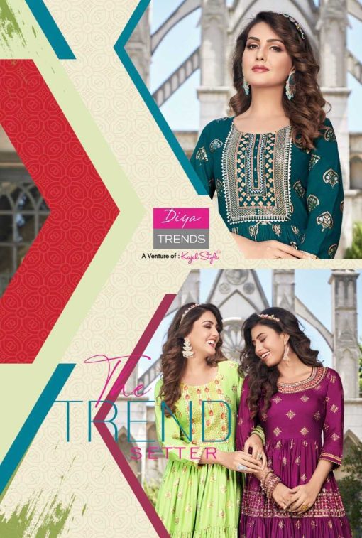 Diya Trends Groom Vol 4 by Kajal Style Kurti Wholesale Catalog 10 Pcs 13 510x757 - Diya Trends Groom Vol 4 by Kajal Style Kurti Wholesale Catalog 10 Pcs