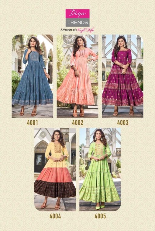 Diya Trends Groom Vol 4 by Kajal Style Kurti Wholesale Catalog 10 Pcs 14 510x757 - Diya Trends Groom Vol 4 by Kajal Style Kurti Wholesale Catalog 9 Pcs