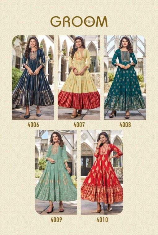 Diya Trends Groom Vol 4 by Kajal Style Kurti Wholesale Catalog 10 Pcs 15 510x757 - Diya Trends Groom Vol 4 by Kajal Style Kurti Wholesale Catalog 9 Pcs