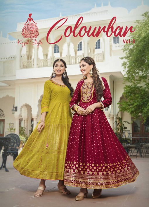 Kajal Style Fashion Colourbar Vol 8 Rayon Kurti Catalog 8 Pcs 1 510x706 - Kajal Style Fashion Colourbar Vol 8 Rayon Kurti Catalog 7 Pcs