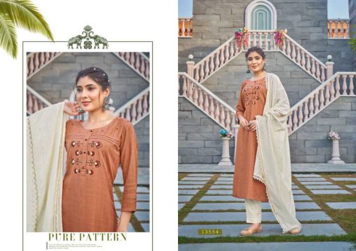 Kalaroop Gloster by Kajree Kurti with Dupatta Bottom Wholesale Catalog 4 Pcs 6 510x360 - Kalaroop Gloster by Kajree Kurti with Dupatta Bottom Wholesale Catalog 4 Pcs