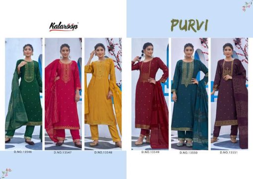 Kalaroop Purvi by Kajree Kurti with Dupatta Bottom Wholesale Catalog 6 Pcs 8 510x360 - Kalaroop Purvi by Kajree Kurti with Dupatta Bottom Wholesale Catalog 6 Pcs