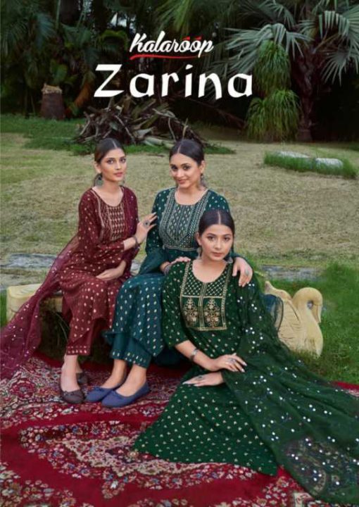 Kalaroop Zarina by Kajree Kurti with Dupatta Bottom Wholesale Catalog 6 Pcs 1 510x720 - Kalaroop Zarina by Kajree Kurti with Dupatta Bottom Wholesale Catalog 6 Pcs