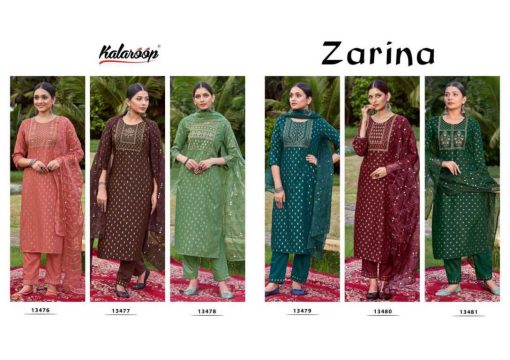 Kalaroop Zarina by Kajree Kurti with Dupatta Bottom Wholesale Catalog 6 Pcs 8 510x360 - Kalaroop Zarina by Kajree Kurti with Dupatta Bottom Wholesale Catalog 6 Pcs