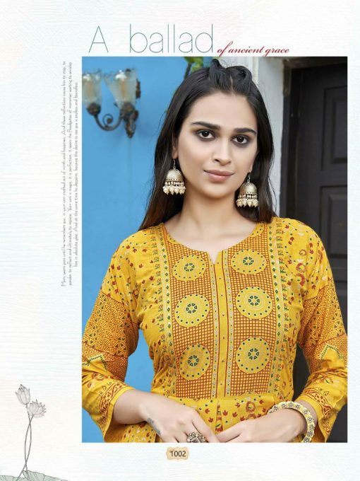 Majisha Nx Angoori Vol 2 Kurti Wholesale Catalog 10 Pcs 4 510x680 - Majisha Nx Angoori Vol 2 Kurti Wholesale Catalog 10 Pcs