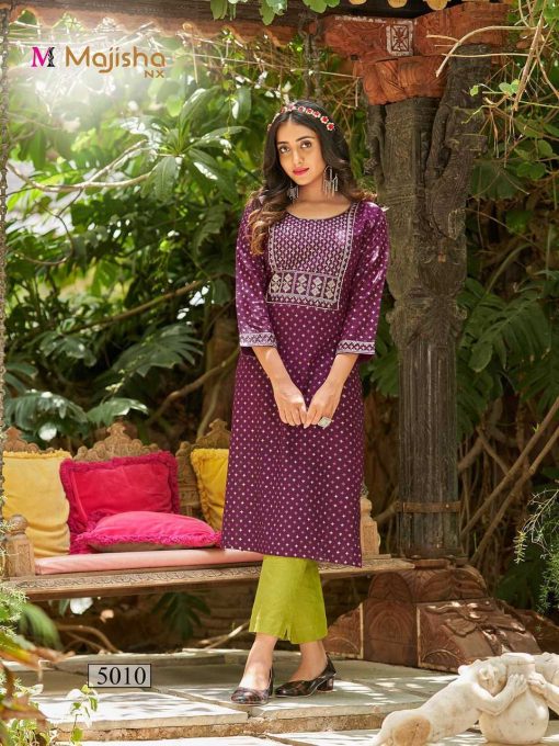 Majisha Nx Poshak Vol 5 Kurti Wholesale Catalog 10 Pcs 13 510x680 - Majisha Nx Poshak Vol 5 Kurti Wholesale Catalog 10 Pcs