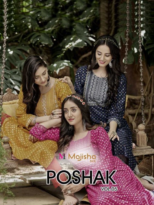 Majisha Nx Poshak Vol 5 Kurti Wholesale Catalog 10 Pcs 2 510x680 - Majisha Nx Poshak Vol 5 Kurti Wholesale Catalog 10 Pcs