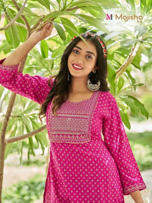 Majisha Nx Poshak Vol 5 Kurti Wholesale Catalog 10 Pcs 5 510x680 - Majisha Nx Poshak Vol 5 Kurti Wholesale Catalog 10 Pcs