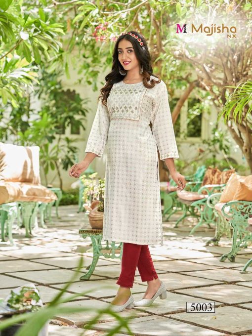 Majisha Nx Poshak Vol 5 Kurti Wholesale Catalog 10 Pcs 6 510x680 - Majisha Nx Poshak Vol 5 Kurti Wholesale Catalog 10 Pcs