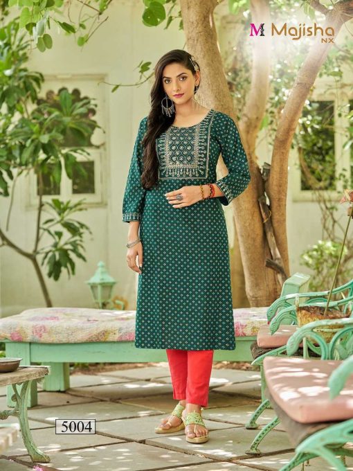 Majisha Nx Poshak Vol 5 Kurti Wholesale Catalog 10 Pcs 7 510x680 - Majisha Nx Poshak Vol 5 Kurti Wholesale Catalog 10 Pcs