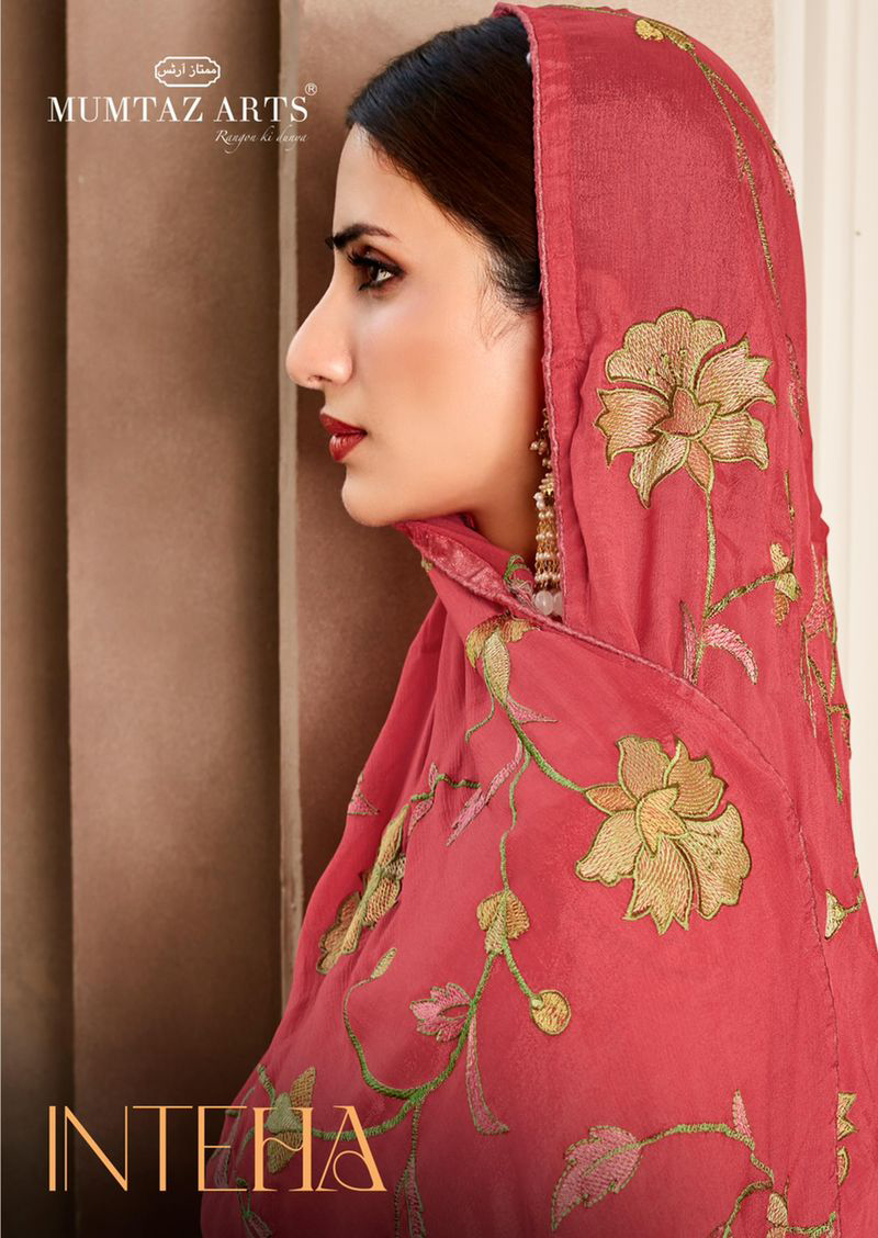 KANIKAR VELVET COLLECTION BY MUMTAZ ARTS 5001 TO 5007 SERIES VELVET  UNSTICHED SALWAR SUITS WHOLESALE RATE