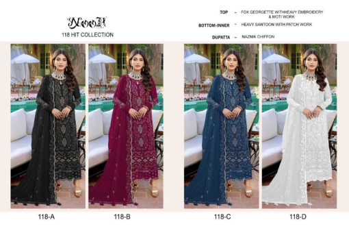 Noor 118 Hit Collection Salwar Suit Wholesale Catalog 4 Pcs 8 510x340 - Noor 118 Hit Collection Salwar Suit Wholesale Catalog 4 Pcs