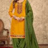 Panch Ratna Rangriti Patiyala by Kessi Rayon Silk Salwar Suit Catalog 5 Pcs