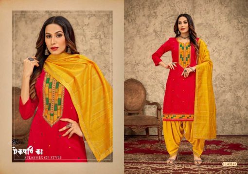 Panch Ratna Rangriti Patiyala by Kessi Rayon Silk Salwar Suit Catalog 5 Pcs 5 510x357 - Panch Ratna Rangriti Patiyala by Kessi Rayon Silk Salwar Suit Catalog 5 Pcs