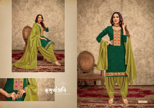 Panch Ratna Rangriti Patiyala by Kessi Rayon Silk Salwar Suit Catalog 5 Pcs 6 510x357 - Panch Ratna Rangriti Patiyala by Kessi Rayon Silk Salwar Suit Catalog 5 Pcs