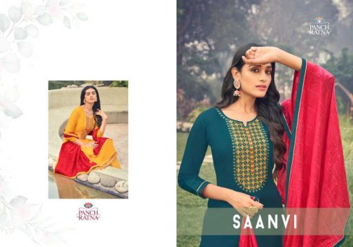 Panch Ratna Saanvi by Kessi Muslin Silk Salwar Suit Catalog 5 Pcs 2 510x357 - Panch Ratna Saanvi by Kessi Muslin Silk Salwar Suit Catalog 5 Pcs