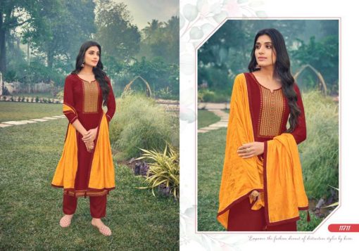 Panch Ratna Saanvi by Kessi Muslin Silk Salwar Suit Catalog 5 Pcs 8 510x357 - Panch Ratna Saanvi by Kessi Muslin Silk Salwar Suit Catalog 5 Pcs