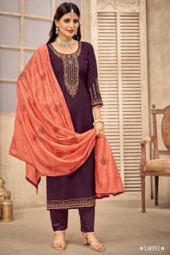 Panch Ratna Vartika by Kessi Muslin Silk Salwar Suit Catalog 5 Pcs