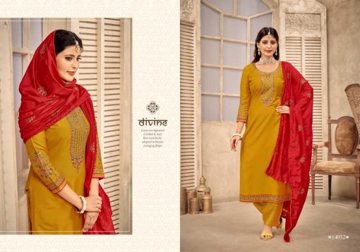 Panch Ratna Vartika by Kessi Muslin Silk Salwar Suit Catalog 5 Pcs 4 510x357 - Panch Ratna Vartika by Kessi Muslin Silk Salwar Suit Catalog 5 Pcs