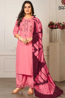 R Studio Bhoomika by Baanvi Kurti with Dupatta Bottom Wholesale Catalog 4 Pcs