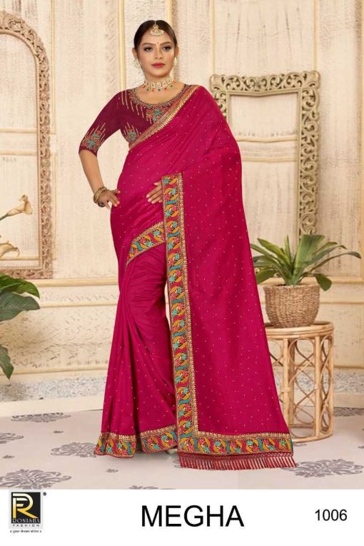 Ranjna Megha Saree Sari Wholesale Catalog 6 Pcs 1 510x765 - Ranjna Megha Saree Sari Wholesale Catalog 6 Pcs