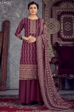 Roli Moli Ruhaaniyat Pashmina Salwar Suit Catalog 8 Pcs