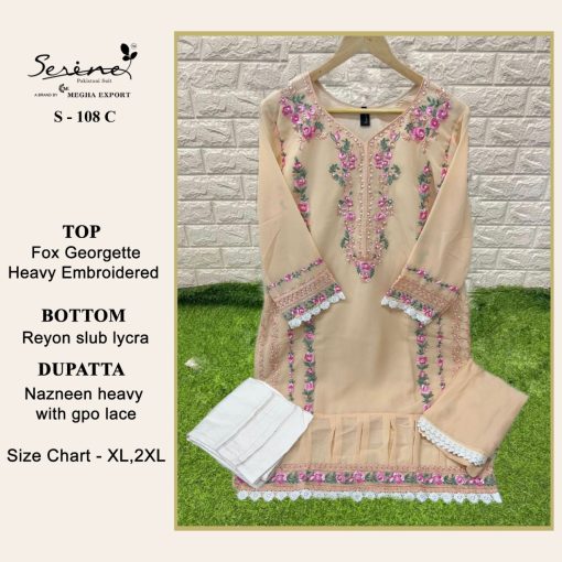 Serene S 108 Kurti with Dupatta Bottom Rayon Georgette Catalog 4 Pcs 3 510x510 - Serene S 108 Kurti with Dupatta Bottom Rayon Georgette Catalog 4 Pcs