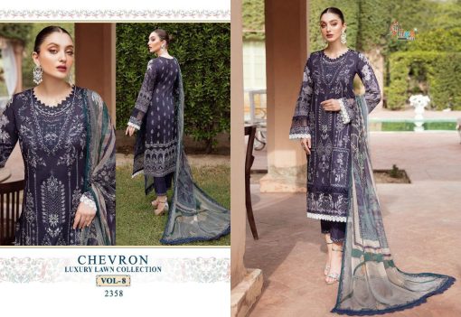 Shree Fabs Chevron Vol 8 Salwar Suit Wholesale Catalog 8 Pcs 10 510x351 - Shree Fabs Chevron Vol 8 Salwar Suit Wholesale Catalog 8 Pcs