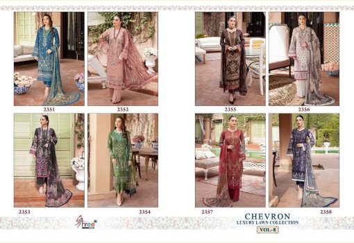 Shree Fabs Chevron Vol 8 Salwar Suit Wholesale Catalog 8 Pcs 18 510x351 - Shree Fabs Chevron Vol 8 Salwar Suit Wholesale Catalog 8 Pcs