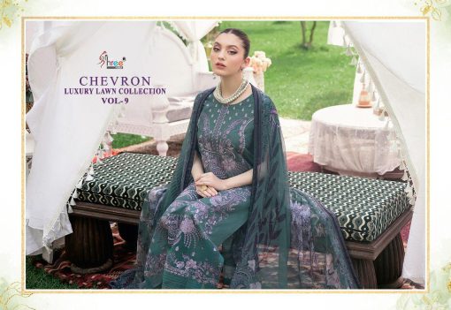 Shree Fabs Chevron Vol 9 Chiffon Cotton Salwar Suit Catalog 8 Pcs 10 510x351 - Shree Fabs Chevron Vol 9 Chiffon Cotton Salwar Suit Catalog 8 Pcs