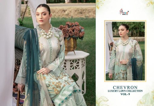 Shree Fabs Chevron Vol 9 Chiffon Cotton Salwar Suit Catalog 8 Pcs 13 510x351 - Shree Fabs Chevron Vol 9 Chiffon Cotton Salwar Suit Catalog 8 Pcs