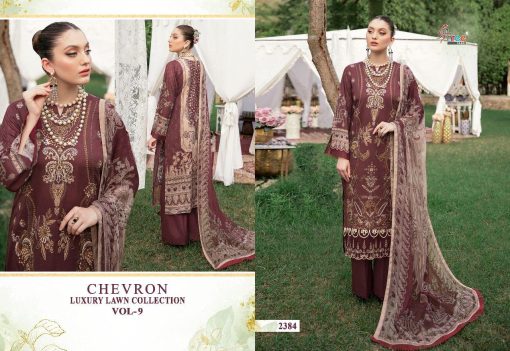 Shree Fabs Chevron Vol 9 Chiffon Cotton Salwar Suit Catalog 8 Pcs 16 510x351 - Shree Fabs Chevron Vol 9 Chiffon Cotton Salwar Suit Catalog 8 Pcs