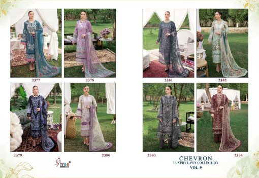 Shree Fabs Chevron Vol 9 Chiffon Cotton Salwar Suit Catalog 8 Pcs 18 510x351 - Shree Fabs Chevron Vol 9 Chiffon Cotton Salwar Suit Catalog 8 Pcs