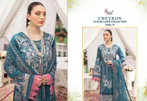 Shree Fabs Chevron Vol 9 Chiffon Cotton Salwar Suit Catalog 8 Pcs 2 510x351 - Shree Fabs Chevron Vol 9 Chiffon Cotton Salwar Suit Catalog 8 Pcs