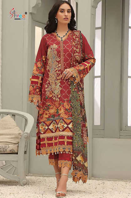 Shree Fabs Queen’s Court NX Winter Collection Salwar Suit Catalog 4 Pcs