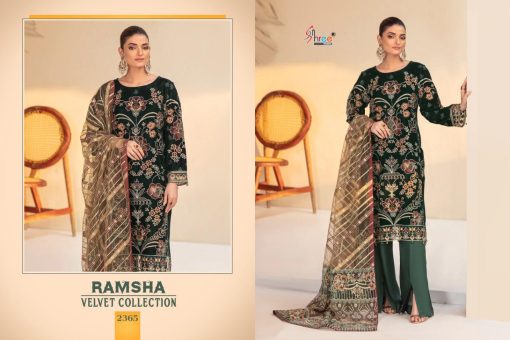 Shree Fabs Ramsha Velvet Collection Salwar Suit Wholesale Catalog 5 Pcs 2 510x340 - Shree Fabs Ramsha Velvet Collection Salwar Suit Wholesale Catalog 5 Pcs