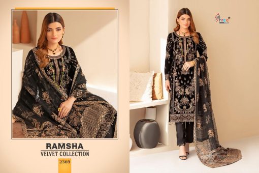 Shree Fabs Ramsha Velvet Collection Salwar Suit Wholesale Catalog 5 Pcs 9 510x340 - Shree Fabs Ramsha Velvet Collection Salwar Suit Wholesale Catalog 5 Pcs