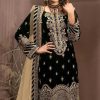 Shree Fabs Tawakkal Velvet Collection Salwar Suit Wholesale Catalog 6 Pcs