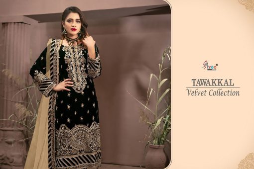 Shree Fabs Tawakkal Velvet Collection Salwar Suit Wholesale Catalog 6 Pcs 12 510x340 - Shree Fabs Tawakkal Velvet Collection Salwar Suit Wholesale Catalog 6 Pcs