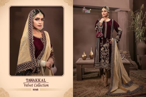 Shree Fabs Tawakkal Velvet Collection Salwar Suit Wholesale Catalog 6 Pcs 3 510x340 - Shree Fabs Tawakkal Velvet Collection Salwar Suit Wholesale Catalog 6 Pcs