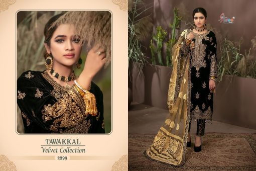 Shree Fabs Tawakkal Velvet Collection Salwar Suit Wholesale Catalog 6 Pcs 4 510x340 - Shree Fabs Tawakkal Velvet Collection Salwar Suit Wholesale Catalog 6 Pcs