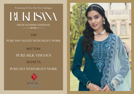 Tanishk Rukhsana Velvet Salwar Suit Wholesale Catalog 6 Pcs 1 510x357 - Tanishk Rukhsana Velvet Salwar Suit Wholesale Catalog 6 Pcs