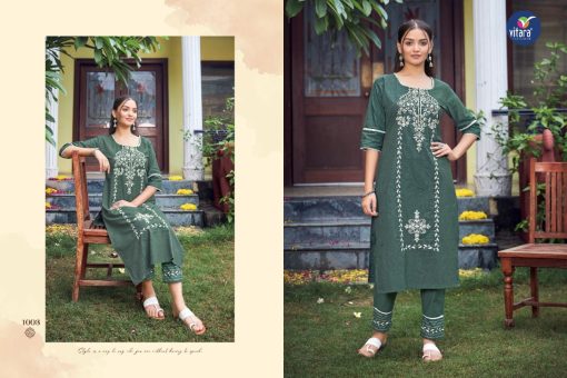 Vitara Signature Kurti with Pant Wholesale Catalog 4 Pcs 2 510x340 - Vitara Signature Kurti with Pant Wholesale Catalog 4 Pcs