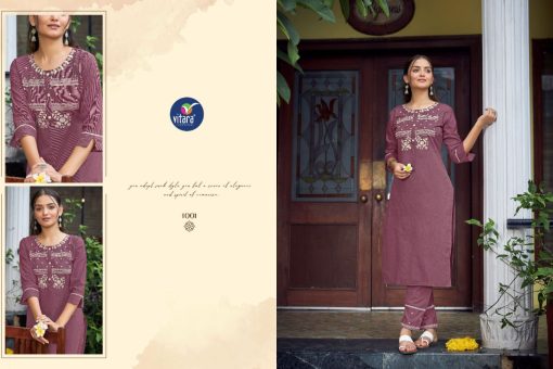 Vitara Signature Kurti with Pant Wholesale Catalog 4 Pcs 4 510x340 - Vitara Signature Kurti with Pant Wholesale Catalog 4 Pcs