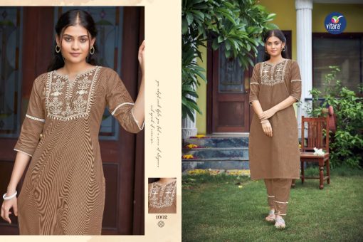 Vitara Signature Kurti with Pant Wholesale Catalog 4 Pcs 5 510x340 - Vitara Signature Kurti with Pant Wholesale Catalog 4 Pcs