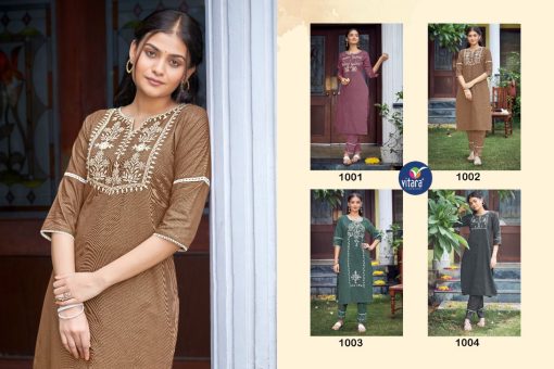 Vitara Signature Kurti with Pant Wholesale Catalog 4 Pcs 6 510x340 - Vitara Signature Kurti with Pant Wholesale Catalog 4 Pcs