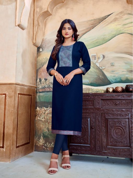 Viza Centra Kurti Wholesale Catalog 4 Pcs 3 510x680 - Viza Centra Kurti Wholesale Catalog 4 Pcs