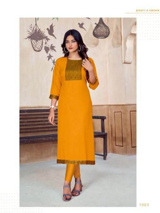 Viza Centra Kurti Wholesale Catalog 4 Pcs 5 510x680 - Viza Centra Kurti Wholesale Catalog 4 Pcs